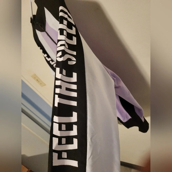 Feel the Speed Mini Jacket PLUS SIZE - Lavender (Size 2XL) - Picture 6 of 9